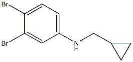 (1R)(3,4-DIBROMOPHENYL)CYCLOPROPYLMETHYLAMINE 结构式