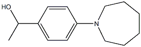 1-(4-AZEPAN-1-YLPHENYL)ETHANOL 结构式