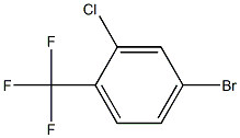 4-BROMO-2-CHLOROBENZOTRIFLUORIDE 结构式