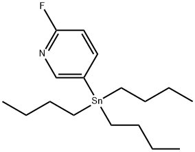 2-氟-5-三丁基锡基吡啶 结构式
