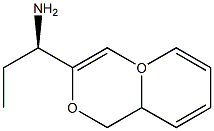 1-(2H,3H-BENZO[3,4-E]1,4-DIOXIN-6-YL)(1R)PROPYLAMINE 结构式