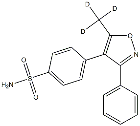 戊地昔布-D3 结构式