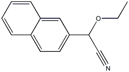 2-Ethoxy-2-(2-naphthyl)acetonitrile 结构式