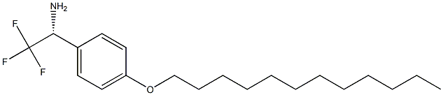 (1R)-1-(4-DODECYLOXYPHENYL)-2,2,2-TRIFLUOROETHYLAMINE 结构式