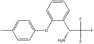 (1R)-2,2,2-TRIFLUORO-1-[2-(4-METHYLPHENOXY)PHENYL]ETHYLAMINE 结构式