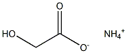 甘醇酸铵 结构式