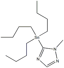 1-METHYL-5-(TRIBUTYLSTANNYL)-1,2,4-TRIAZOLE 结构式