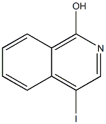 1-Hydroxy-4-iodoisoquinoline 结构式