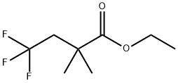 ETHYL 2,2-DIMETHYL-4,4,4-TRIFLUOROBUTYRATE 结构式