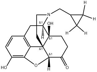 纳曲酮D4 结构式