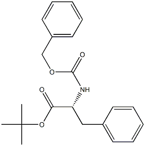 N-ALPHA-CARBOBENZOXY-D-PHENYLALANINE T-BUTYL ESTER 结构式
