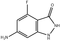 6-Amino-4-fluoro-1H-indazol-3-ol