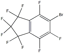 5-BROMOPERFLUOROINDAN 结构式