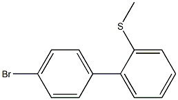 4-BROMO-2'-METHYLTHIOBIPHENYL 结构式