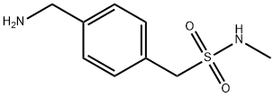 1-[4-(AMINOMETHYL)PHENYL]-N-METHYLMETHANESULFONAMIDE 结构式