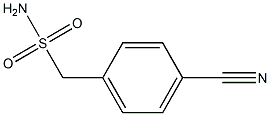 1-(4-CYANOPHENYL)METHANESULFONAMIDE 结构式