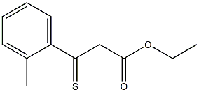 ETHYL (2-METHYLTHIOBENZOYL)ACETATE 结构式