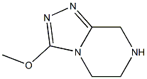 5,6,7,8-TETRAHYDRO-3-METHOXY-[1,2,4]TRIAZOLO[4,3-A]PYRAZINE 结构式
