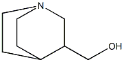 1-Azabicyclo[2.2.2]oct-3-ylmethanol 结构式