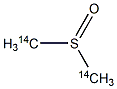 DIMETHYL [14C] SULFOXIDE 结构式