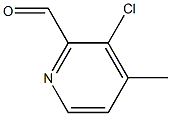 3-CHLORO-2-FORMYL-4-PICOLINE 结构式