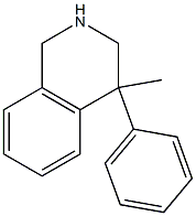 4-METHYL-4-PHENYL-1,2,3,4-TETRAHYDROISOQUINOLINE 结构式
