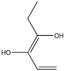 3,5-HEXADIEN-3,4-DIOL 结构式