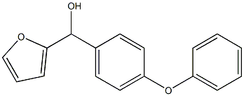 2-Furyl-(4-phenoxyphenyl)methanol 结构式