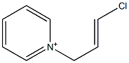 1-(3-CHLORO-2-PROPENYL)PYRIDINIUM 结构式