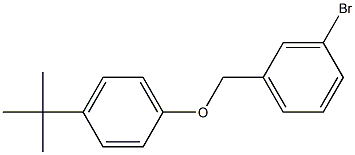 3-BROMOBENZYL-(4-TERT-BUTYLPHENYL)ETHER 结构式