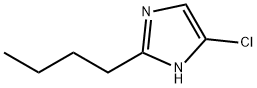 2-丁基-5-氯-1H-咪唑 结构式