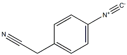 4-ISOCYANO-BENZYLCYANIDE 结构式