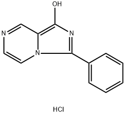 3-苯基咪唑并[1,5-A]吡嗪-1-醇盐酸盐 结构式