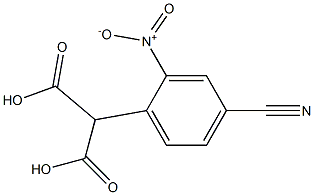 2-(4-Cyano-2-nitrophenyl)malonicacid