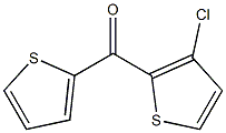 2-(3-CHLORO-2-THENOYL)THIOPHENE 结构式