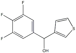 3-THIENYL-(3,4,5-TRIFLUOROPHENYL)METHANOL 结构式