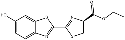 D-荧光素乙酯 结构式