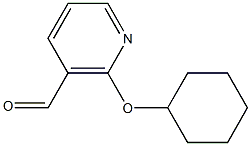 2-(环己氧基)吡啶基甲醛 结构式