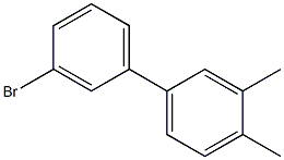 3-Bromo-3',4'-dimethylbiphenyl 结构式