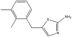 5-(2,3-DIMETHYLBENZYL)-1,3-THIAZOL-2-AMINE 结构式