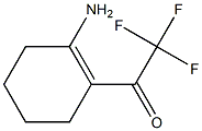 1-AMINO-2-(TRIFLUOROACETYL)CYCLOHEXENE 结构式