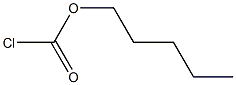 Amyl chlorocarbonate 结构式