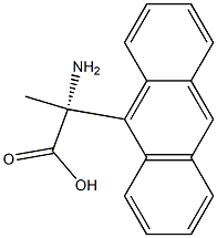 (2R)-2-AMINO-2-(9-ANTHRYL)PROPANOIC ACID 结构式