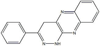 3-PHENYL-1,4-DIHYDRO-1,2,9,10-TETRAAZA-ANTHRACENE 结构式