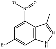 6-Bromo-3-iodo-4-nitro-1H-indazole