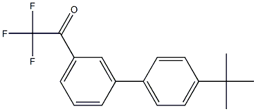 3'-(4-TERT-BUTYLPHENYL)-2,2,2-TRIFLUOROACETOPHENONE 结构式