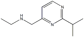 ETHYL-(2-ISOPROPYL-PYRIMIDIN-4-YLMETHYL)-AMINE 结构式