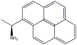 (1S)-1-PYRENYLETHYLAMINE 结构式