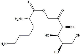 FRUCTOSE LYSINE 结构式