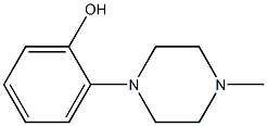 2-(4-METHYL-PIPERAZIN-1-YL)-PHENOL 结构式